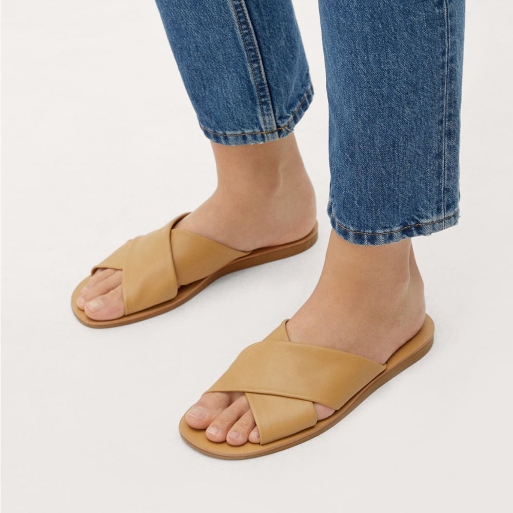 Everlane Shoes 8 Day Crossover Sandal Tan